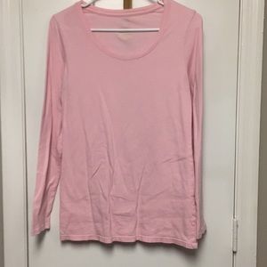 Pink size large long sleeve